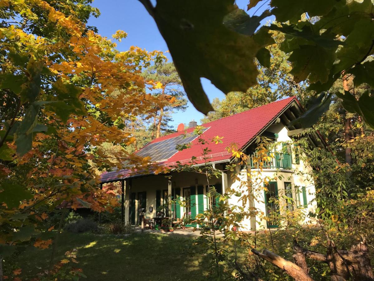 Domizil Katharina Villa Borkwalde Buitenkant foto